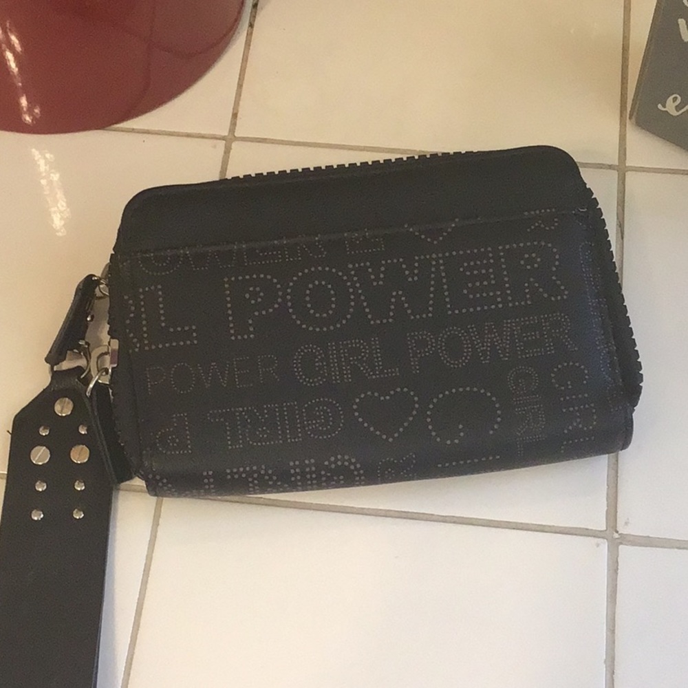 Girl Power Roomy Wallet NWOT